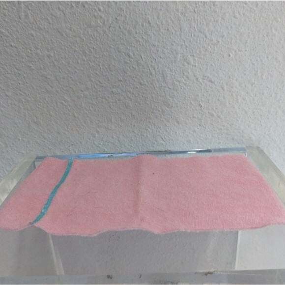 Vintage Barbie Doll Pink Bath Towel and Washcloth Set - Picture 3 of 10